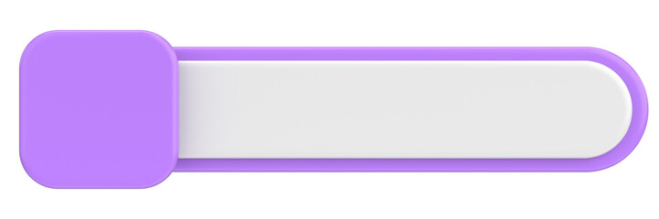 Profile tab. Social media profile. 3D illustration.