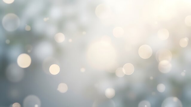 Elegant gray bokeh background, perfect for sophisticated design projects and creative visuals.