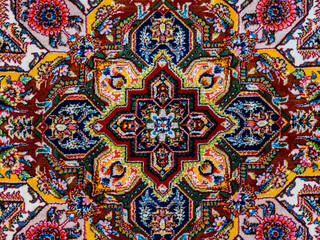 detail of a wool carpet