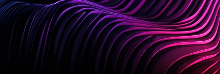 Fototapeta premium Abstract background with purple and pink flowing lines