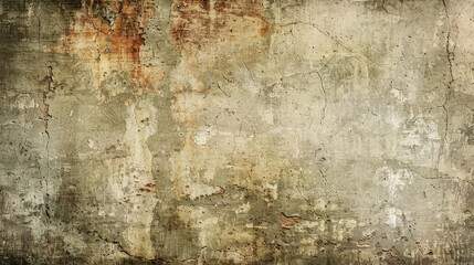 Fototapeta premium Grunge texture, distressed look, muted tones, rough surface, vintage feel, perfect for alternative backdrops and editorial designs