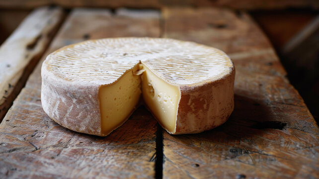 Tomme de Savoie a traditional French cheese