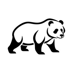 Adorable Panda Vector Illustration - SVG, Cricut, Clipart, and T-Shirt Graphics for Crafts & Design Projects