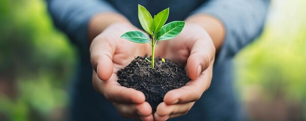 Green corporate. Business with environmentally conscious and sustainability. For next generation.