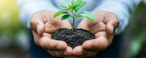 Green corporate. Business with environmentally conscious and sustainability. For next generation.