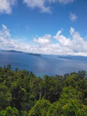 Panoramic Sea View with Stunning Colors