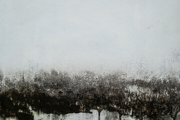 Naklejka premium Closeup of texture mildewed walls