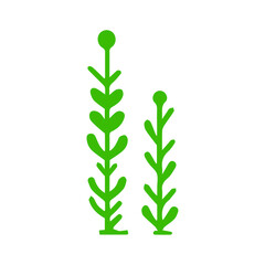 Obraz premium Simple Bush vector