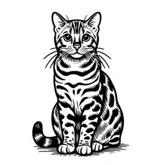 Fototapeta premium Majestic Feline Elegance