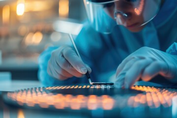 Diamond semiconductors revolutionize electronics. Workshop integrates advanced materials for enhanced thermal conductivity and device performance. The way for next-generation technology breakthroughs.