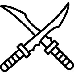 Ninja Sword Icon