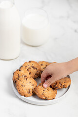 chocolate chip cookies, american cookies
