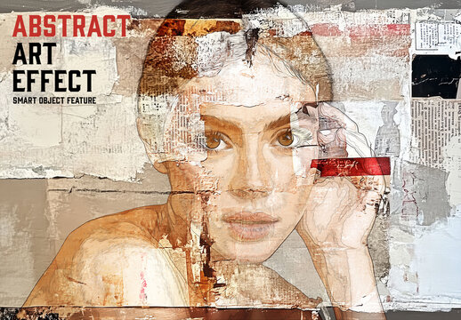 Abstract Art Effect with Generative AI