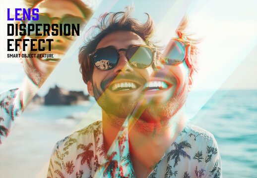 Lens Dispersion Effect with Generative AI