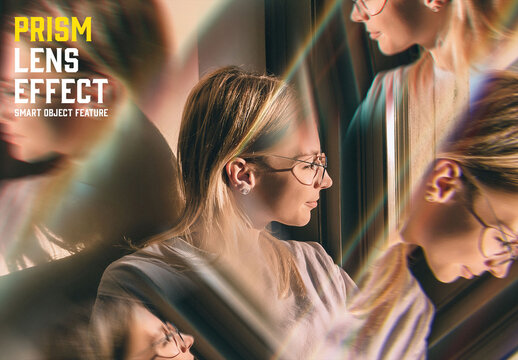 Prism Lens Effect with Generative AI