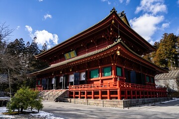 Obraz premium Rinnoji is Nikko's most important temple. It was founded by Shodo Shonin