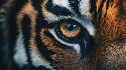 Close-up of a Tiger's Eye