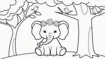 Obraz premium Introduce young children to the wonders of the animal kingdom with our 