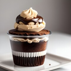 sweet brownie sundae