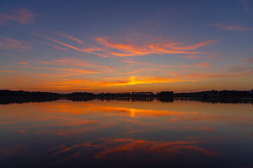 Rezabinec pond, Southern Bohemia, Czech Republic
