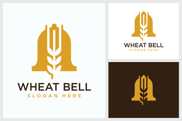 Wheat Bel Design Inspiration. Wheat Bel Symbol Vector Logo Design Template, Wheat Bel Logo Design Vector Illustration