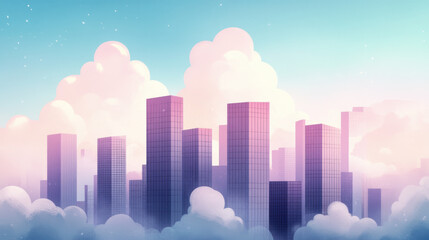 Cityscape Clouds.