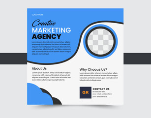 Corporate business poster design template design