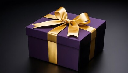 gift box with golden ribbon,christmas, gold, package, sale, surprise, gift, celebration, decoration, anniversary, auction, backgrounds, birthday, buy, celebrate,345