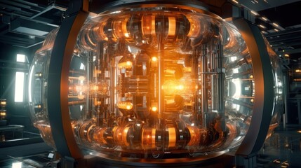 Fototapeta premium Futuristic Reactor