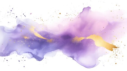 Fototapeta premium Vibrant Watercolor Splash Abstract Art Background with Ethereal Fluid Textures