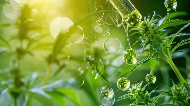chemical fluids in terpene plants