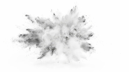 bright white paint color powder explosion