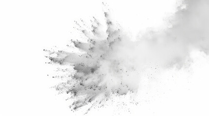 bright white paint color powder explosion