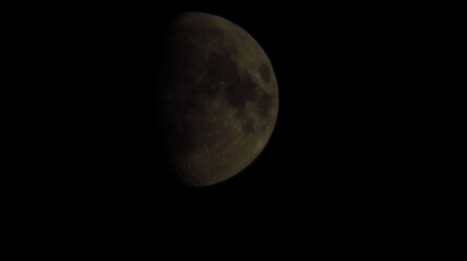 Obraz premium Moon Against Dark Night