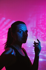 mulher fantasia ficção futurista 