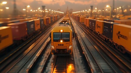 Naklejka premium Cargo Convergence