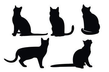 Cat Black Silhouette