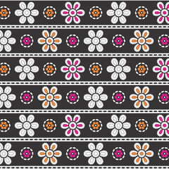 Flower pattern , background, fabric, texture.