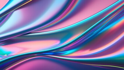 Abstract purple background with flowing blue waves, ideal for futuristic wallpaper or vibrant design