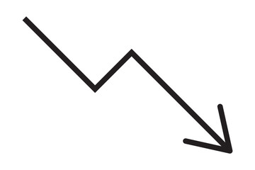 Loss Chart Vector Icon