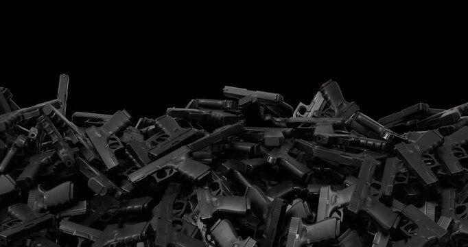 3D Guns Transition Animation