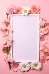 framework for photo or congratulation