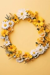 wreath of flowers