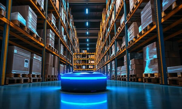 Autonomous Robot in a Warehouse