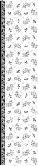 Fototapeta premium flower design pattern for background, texture.
