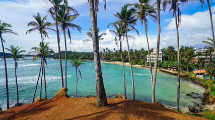 Coconut tree hill in Mirissa, Sri Lanka