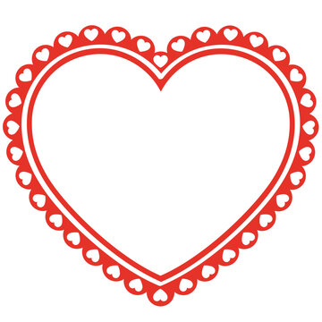 corazon con brolas de corazon, love
