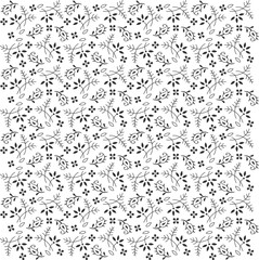 Flower Deisgn Pattern Use For Background, Texture, tile, Fabric, Textile.