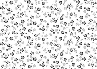 Flower Deisgn Pattern Use For Background, Texture, tile, Fabric, Textile.