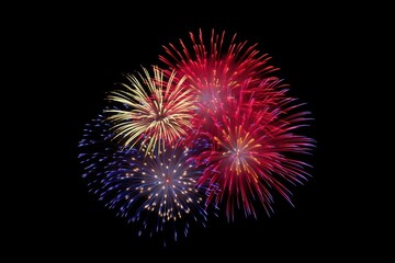 Firework fireworks outdoors night.